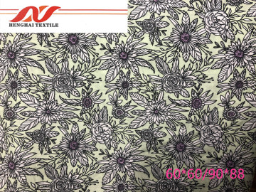 Cotton fabric 60*60/90*88 54/55'' 77GSM