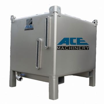 Stainless Steel IBC Tote Tanks for Dangerous Liquid Chemical Transport and Storage