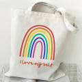 Love Is Love Custom Print Canvas Bag