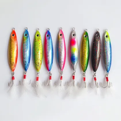 NEWMAJOR Metal Jigs 20g-60g for Tuna, Kingfish, and Amberjack