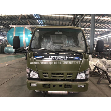 ISUZU 4K Engine 5,000liters Aluminum Alloy Jet Fuel Tank Truck