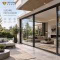Minimalist Slim Frame Aluminum Sliding Patio Door for Modern Homes | JBDHOME