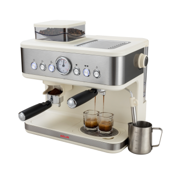 Cucina domestica semi-automatica di alta qualità 2 in 1 macchina per caffè espresso caffè