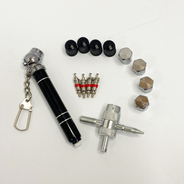 Portable Tire Repair Kits & Pencil Tire Pressure Gauges: Ideal Solutions for Bicycle Maintenance on-the-go