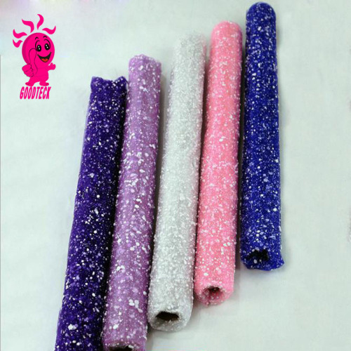 Colorful tulle fabric sequins embroidery tulle ,Snow yarn