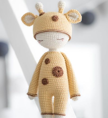 100% हस्तनिर्मित Crochet खिलौना पैटर्न Amigurumi