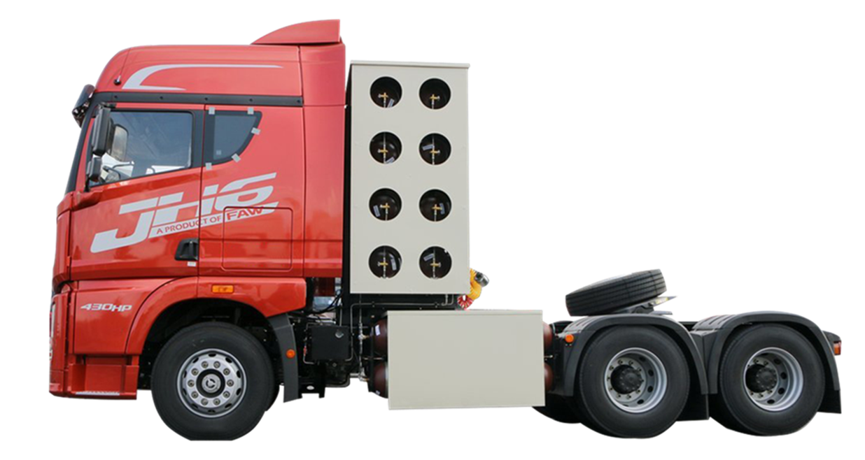 Versatile JH6-CNG Truck Built for Long-Distance Performance