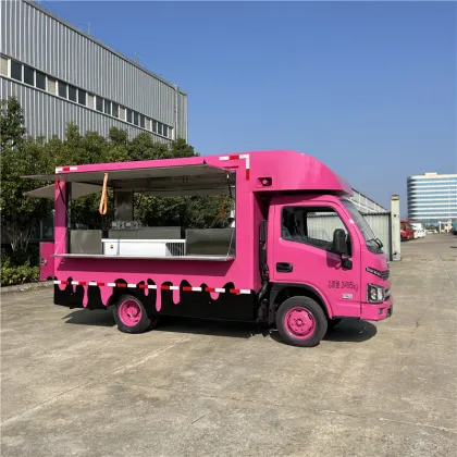 Coffee ice cream truck