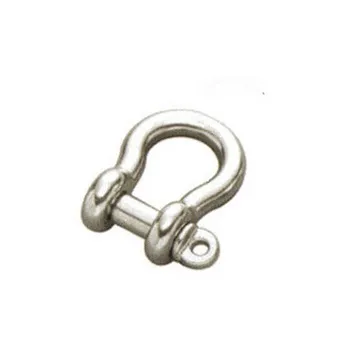 Mini small 6mm stainless steel 316 bow shackle