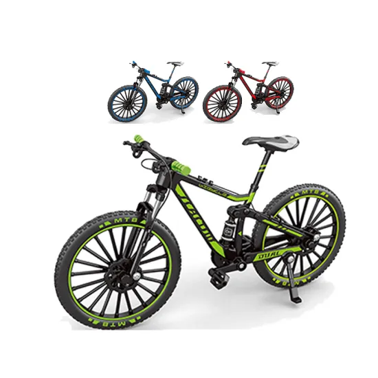 Diecast Model Finger Mountain Bike Toy - EPT Promotion Dollartoys 1:8 Scale Alloy Mini Metal Diecast
