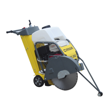 Máquina de sierra para el piso de cortador de concreto de gasolina para cortar la superficie de la carretera