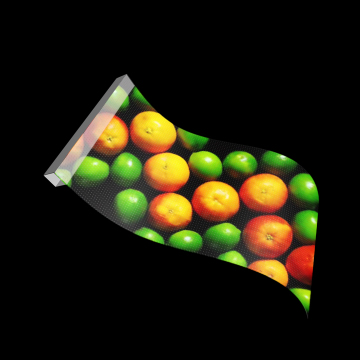 High-Resolution Transparent Display Screen LED Film Technology