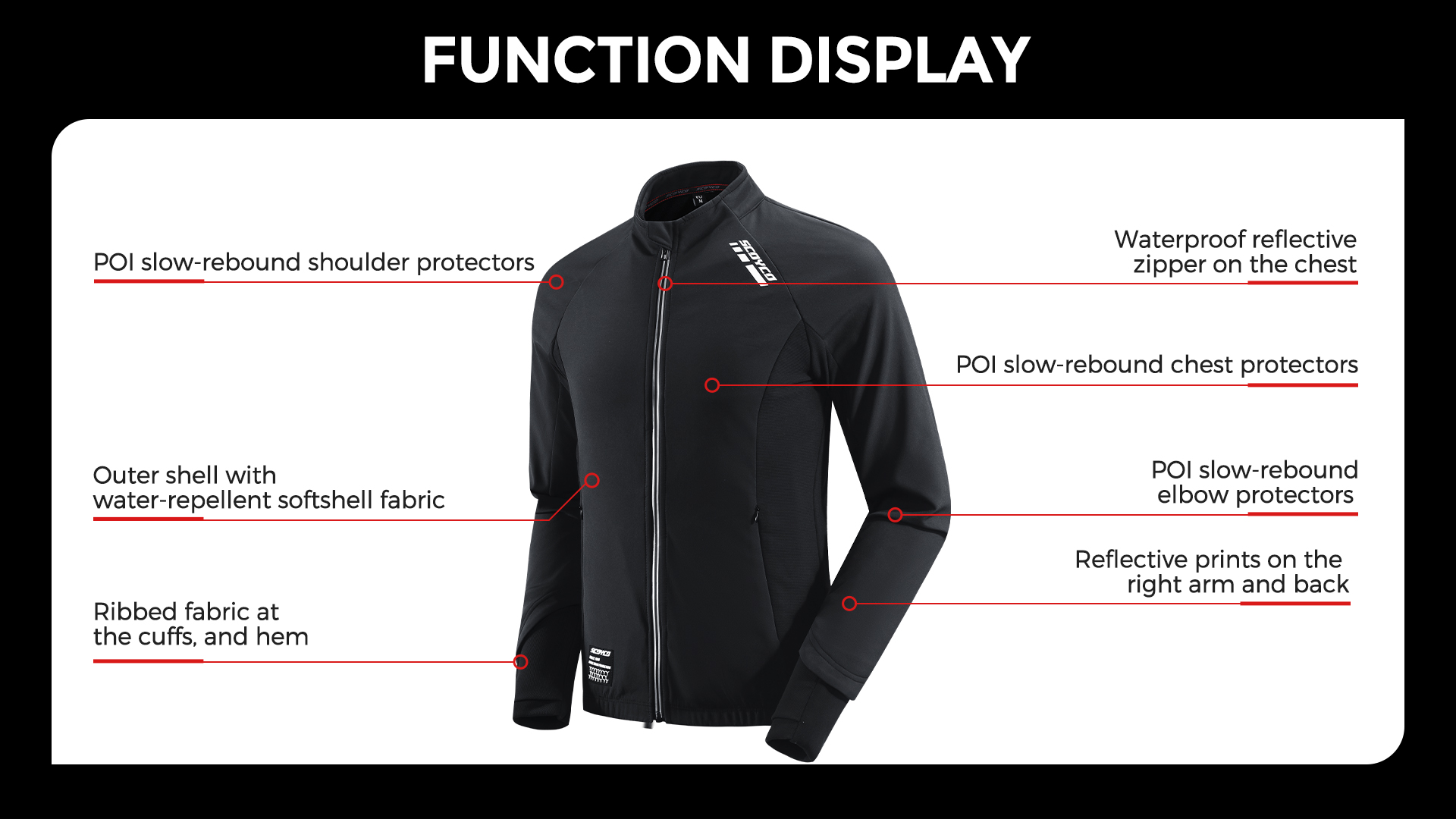 windproof motorcycle jacket