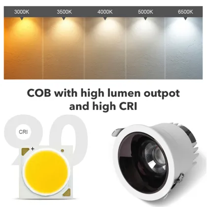 Minimalist Aluminum Zigbee Smart Home LED Down Lamp
