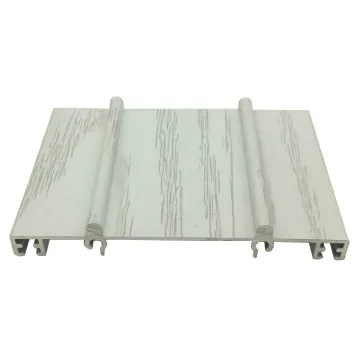 Aluminum 2 track frame sliding window door profile