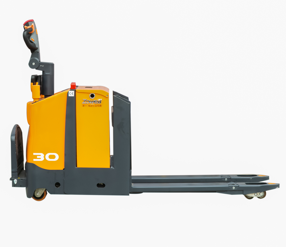 Electric pallet truck forklift lift truck 3000kg riding