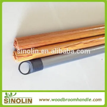 SINOLIN china wooden broom handle, wooden broom stick , plastic cap wooden sticks