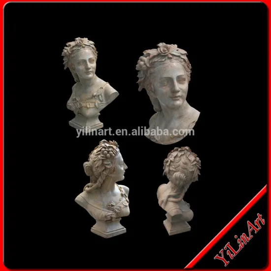 Indoor Decoration Cheap Hand Carved Stone Lady Busts Statue