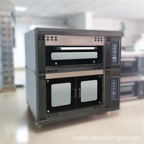 Professional Combined Cooking Oven with Electric Heating, 2 Deck & 8 Proofer Trays