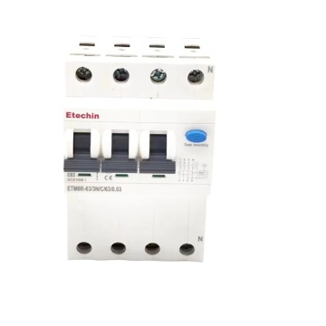 6kA 10kA RCBO RCD Residual Circuit Breaker 30mA with Overcurrent Protection