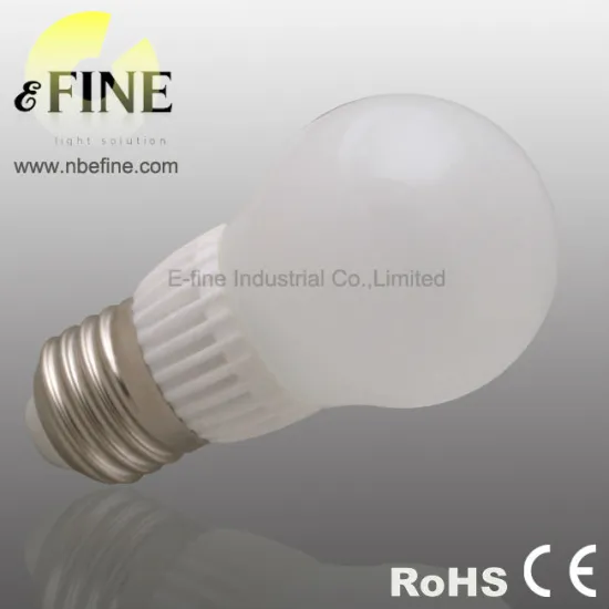 LED E27 3W light bulb G45 mini globe led lamp ceramic lamp body 250lm