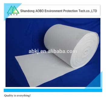 Nonwoven polypropylene fiber felt