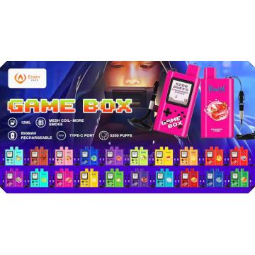 Randm Game Box 5200 Puffs Pod jetable