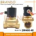 1 1/2 &#39;&#39; 2W400-40 Válvula Solenoide de Latón 24V 220V