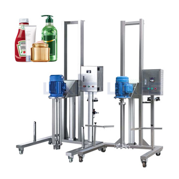 Hot Sales Pneumatic Lifting Homogenizing Equipment for Cosmetics and Lotions