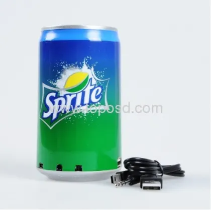 Pepsi Cans Portable Mini Acoustics Card Small Speaker Mp3 Subwoofer Audio Products 