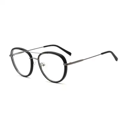 New Unisex All Face Shape Match Round Tortoise Acetate Eyewear Frame Glasses