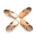 Wholesale T bar Shoes Leather Baby Dress Shoes