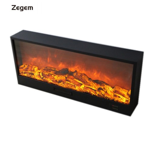 Embedded electric fireplace heater easy to install