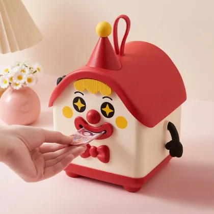Fun and Functional Clown Storage Jar