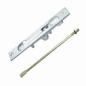 Flush Bolt with Satin Finish, Available in Various Materials