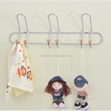 wall mount hanger clothes coat hanging hook rail