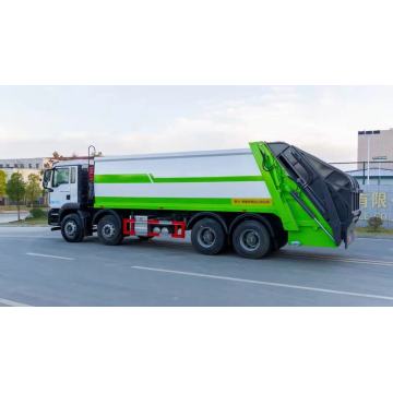 8x4 20ton Compressed docking garbage truck