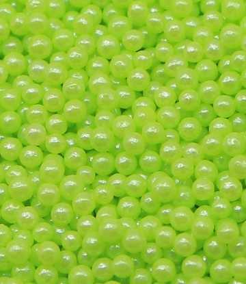 Green Sprinkles 2mm Pearl