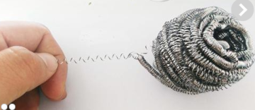 Hot Sale  Stainless Steel Scrubber