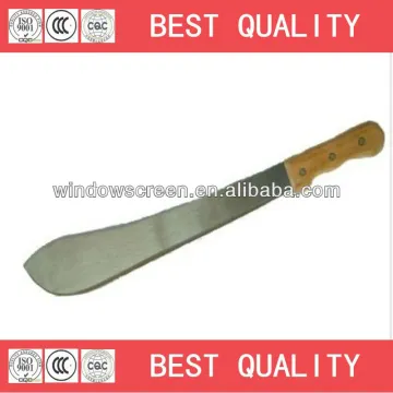20'' wood handle Matchet knife