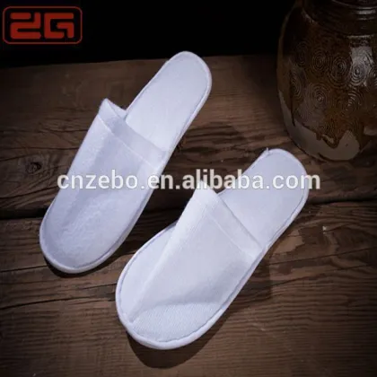 Wholesale Cheap Price Hilton Hotel High Quality Disposable Velvet/Waffle/Terry Slippers