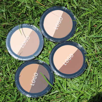 OCHAIN Private Label Face Pressed Contour Bronzer Compact Palette Powder Makeup