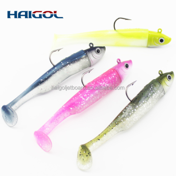 Customized Artificial Fishing Lures with JIG Heads for Bass and Crappie - 5g to 120g