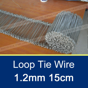 1.2mm 15cm galvanized Loop Tie Wire Welded or Bent