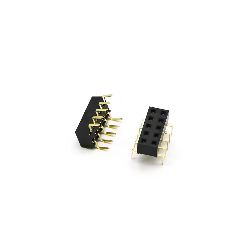 2.54mm Pitch Female Header Dual Row Bottom Entry H3.5mm 22P-240P (3)