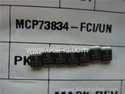 Mcp73834-fci/un - Stand-alone Linear Li-ion / Li-polymer Charge Management Controller - Microchip Technology 