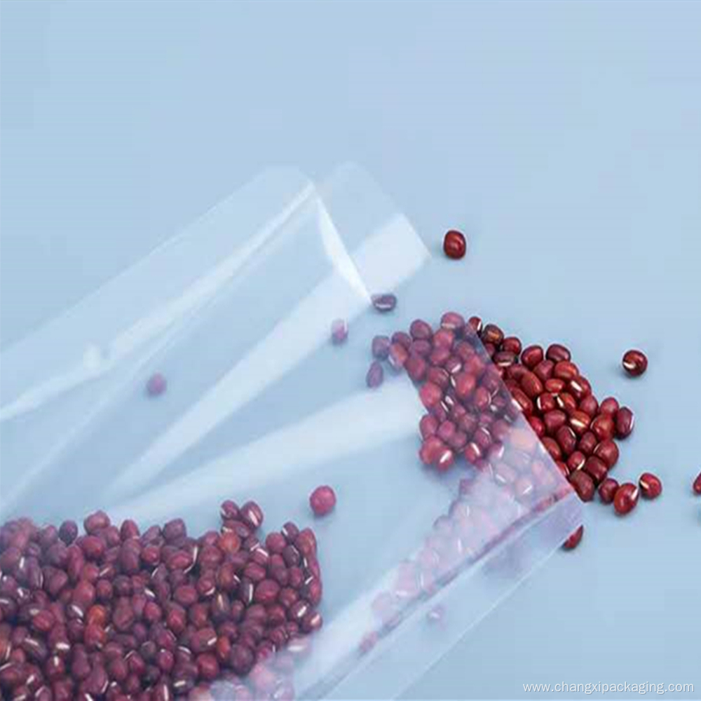 Plastic packing vacuum bag for dried fruit