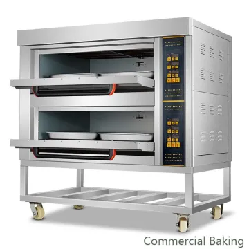Competitive Price 2 Deck 3 Deck Oven Gas Commercial Deck Oven