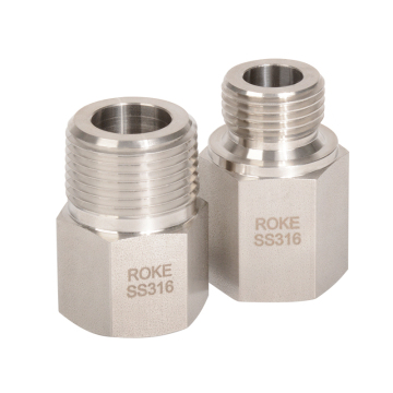 Stainless Steel Male Thread Reducing Union Pipe Fittings 1/2 to 3/8 NPT (3000PSI - 6000PSI)