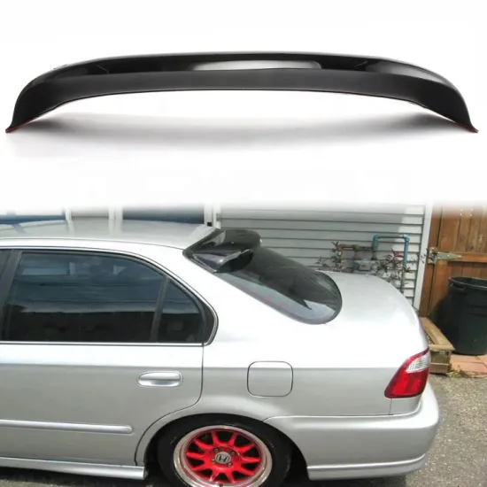 High Repurchase Acrylic Car Back Visor Spoiler for Civic 1996-2000